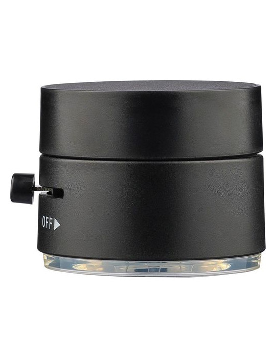 Support de téléphone magnétique MagSafe en ABS recyclé Nadia Matières : ABS recyclé Couleurs : noir cadeau collaborateur premium