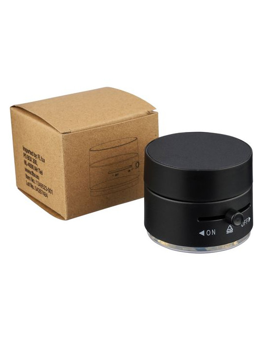 Support de téléphone magnétique MagSafe en ABS recyclé Nadia Matières : ABS recyclé Couleurs : noir objet promo petit budget