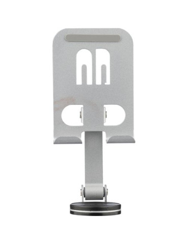 Support de téléphone en alliage d'aluminium Anieke Couleurs : argenté Matières : acier carbone