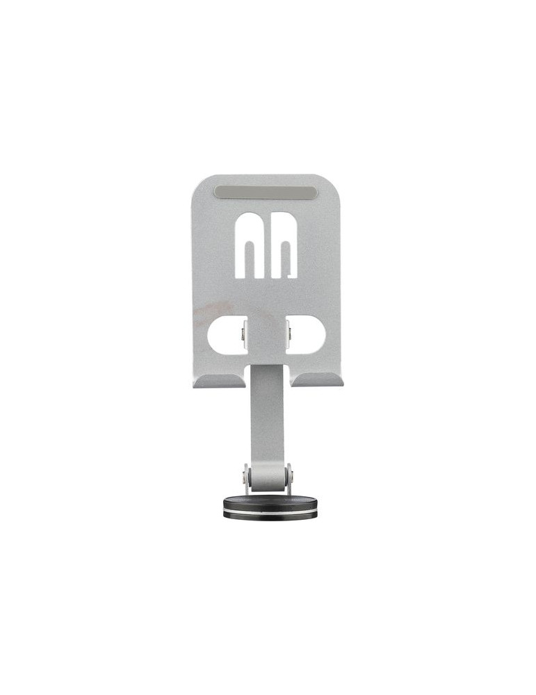Support de téléphone en alliage d'aluminium Anieke Couleurs : argenté Matières : acier carbone