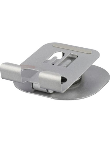 Support de téléphone en alliage d'aluminium Anieke Couleurs : argenté Matières : acier carbone personnalisation rapide en France