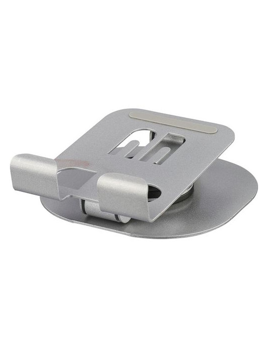 Support de téléphone en alliage d'aluminium Anieke Couleurs : argenté Matières : acier carbone personnalisation rapide en France