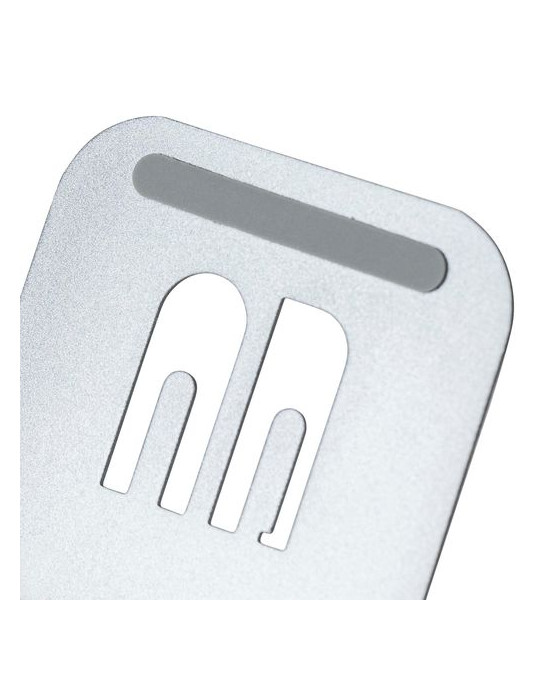 Support de téléphone en alliage d'aluminium Anieke Couleurs : argenté Matières : acier carbone goodies entreprise design