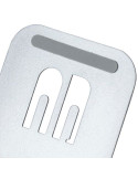 Support de téléphone en alliage d'aluminium Anieke Couleurs : argenté Matières : acier carbone goodies entreprise design