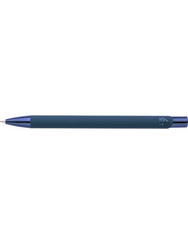 Stylo à bille toucher gomme en aluminium recyclé Anisa Matières : métal Couleurs : noir goodies personnalisé en stock
