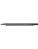 Stylo à bille toucher gomme en aluminium recyclé Anisa Matières : métal Couleurs : gris objet promotionnel éco-responsable