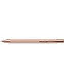 Stylo à bille toucher gomme en aluminium recyclé Anisa Matières : métal Couleurs : or rose personnalisable avec votre logo