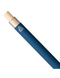 Stylo à bille en aluminium recyclé Kira Matières : bambou Couleurs : vert personnalisation sur mesure