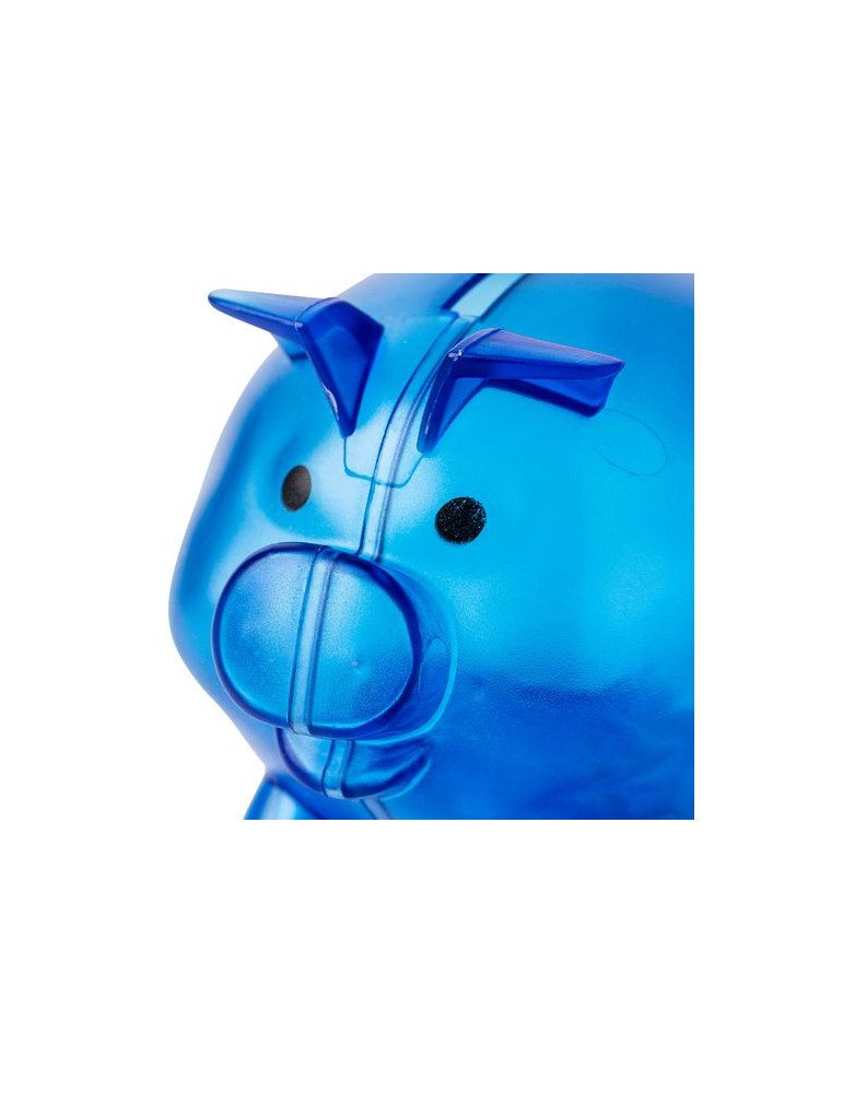 Tirelire en plastique PS recyclé Vivi Matières : plastique recyclé Couleurs : rouge cadeau affaires élégant