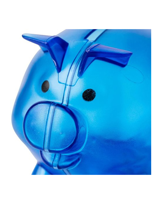 Tirelire en plastique PS recyclé Vivi Matières : plastique recyclé Couleurs : rouge cadeau affaires élégant