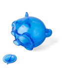 Tirelire en plastique PS recyclé Vivi Matières : plastique recyclé Couleurs : naturel cadeau client original