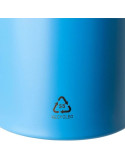 Gourde de 500 ml en acier inoxydable recyclé Zeno Matières : silicone Couleurs : noir cadeau client original