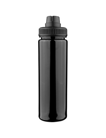 Gourde de 750 ml en rPET Olivian Matières : silicone Couleurs : noir