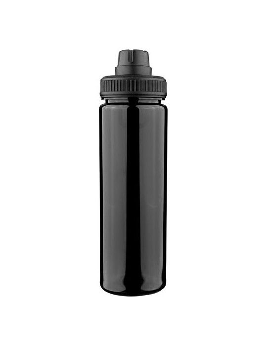 Gourde de 750 ml en rPET Olivian Matières : silicone Couleurs : noir