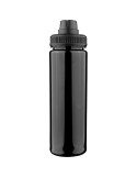 Gourde de 750 ml en rPET Olivian Matières : silicone Couleurs : noir