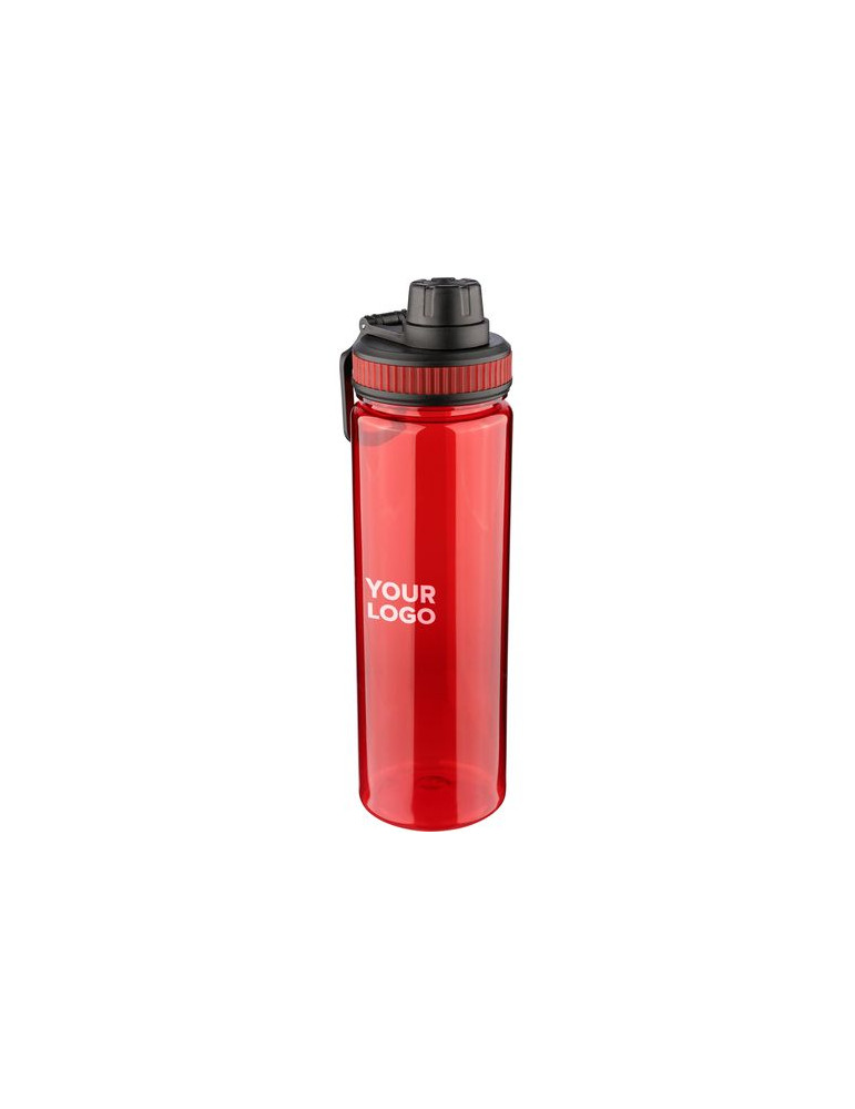 Gourde de 750 ml en rPET Olivian Matières : silicone Couleurs : noir accessoire événementiel unique