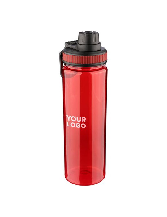 Gourde de 750 ml en rPET Olivian Matières : silicone Couleurs : noir accessoire événementiel unique