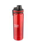 Gourde de 750 ml en rPET Olivian Matières : silicone Couleurs : noir accessoire événementiel unique