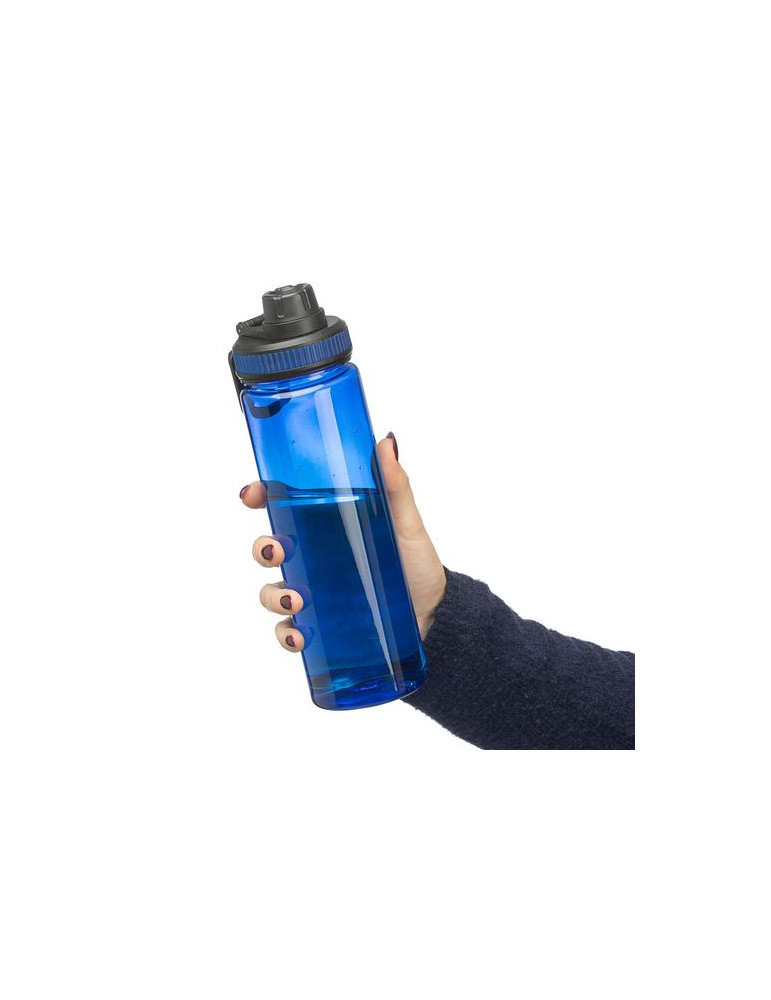 Gourde de 750 ml en rPET Olivian Matières : silicone Couleurs : noir objet promo petit budget