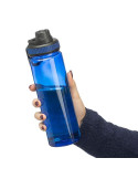 Gourde de 750 ml en rPET Olivian Matières : silicone Couleurs : noir objet promo petit budget
