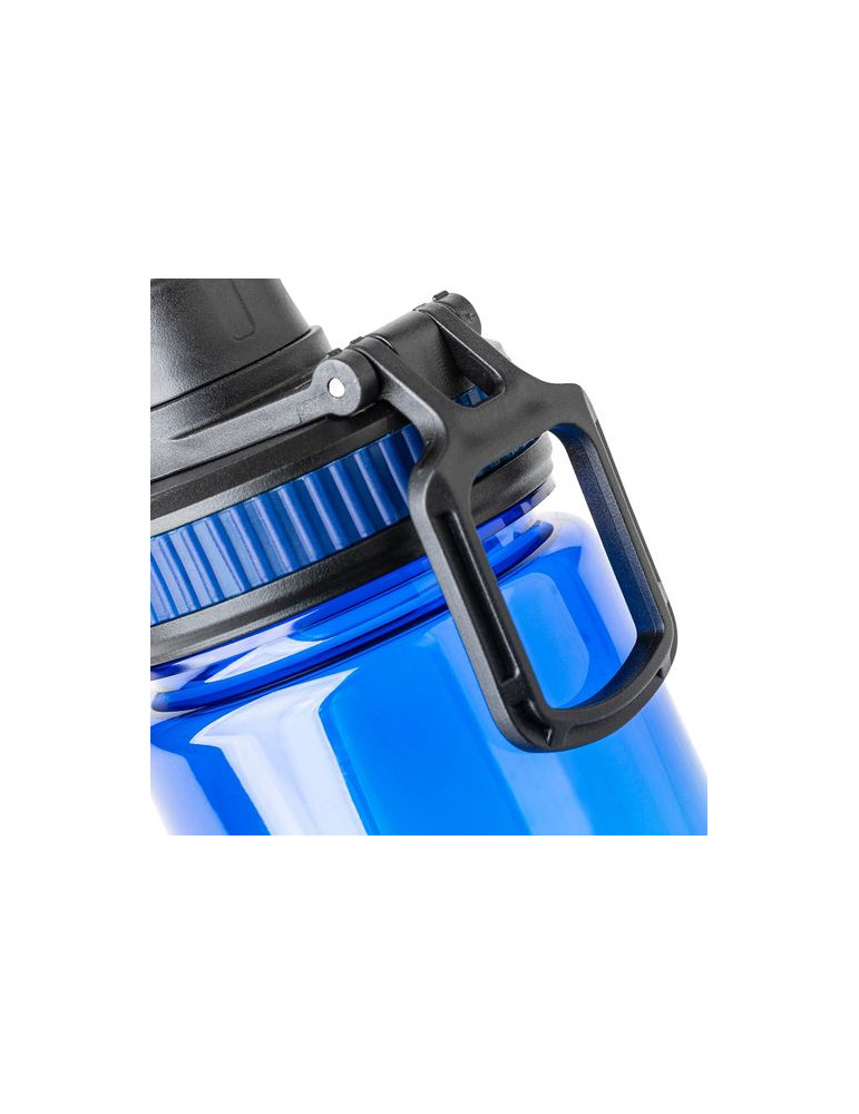 Gourde de 750 ml en rPET Olivian Matières : silicone Couleurs : noir cadeau collaborateur premium