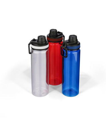 Gourde de 750 ml en rPET Olivian Matières : silicone Couleurs : noir cadeau client original