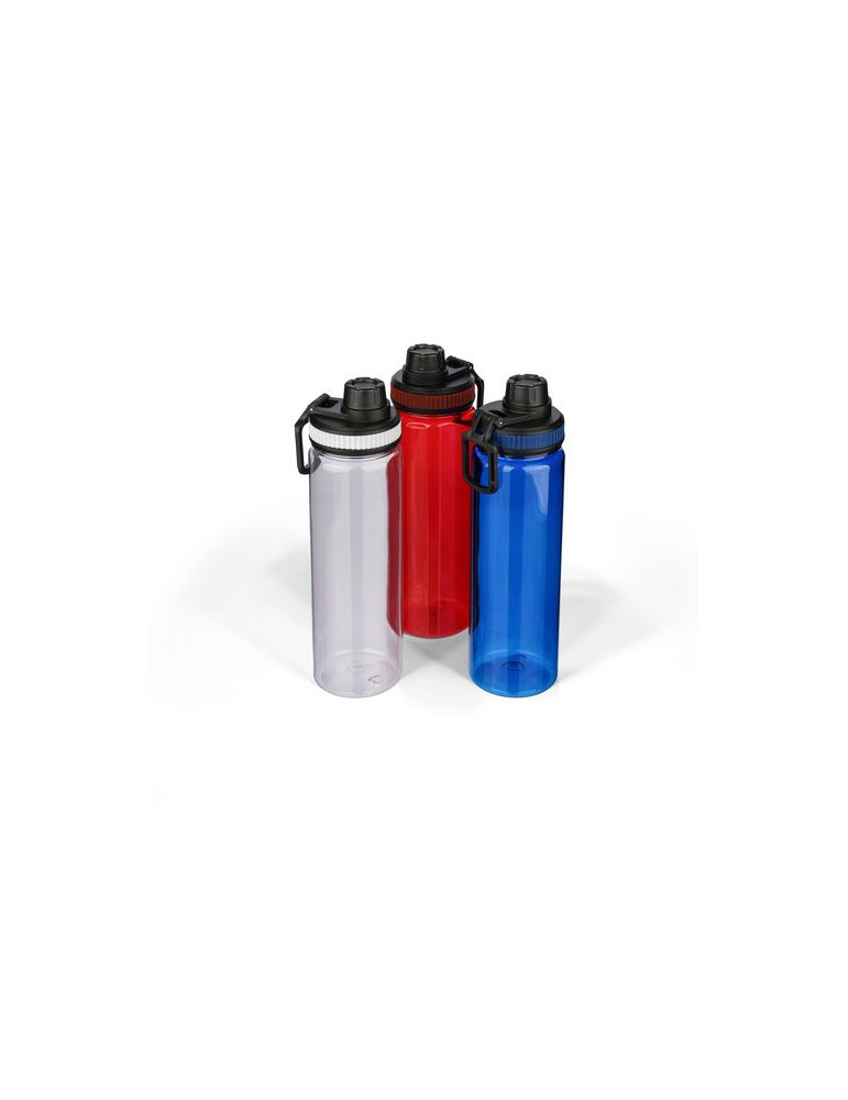 Gourde de 750 ml en rPET Olivian Matières : silicone Couleurs : noir cadeau client original