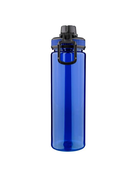 Gourde de 750 ml en rPET Olivian Matières : silicone Couleurs : noir cadeau entreprise pas cher