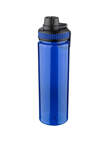Gourde de 750 ml en rPET Olivian Matières : silicone Couleurs : blanc impression haute définition