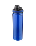Gourde de 750 ml en rPET Olivian Matières : silicone Couleurs : blanc impression haute définition