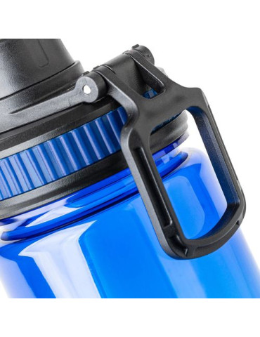 Gourde de 750 ml en rPET Olivian Matières : silicone Couleurs : bleu cobalt goodies entreprise design