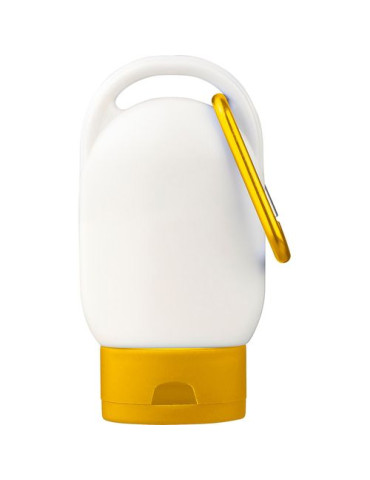 Crème solaire Luka Matières : aluminium Couleurs : jaune cadeau entreprise pas cher