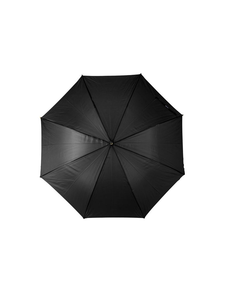 Parapluie golf automatique en rPET 190T Milan Matières : PET recyclé Couleurs : noir