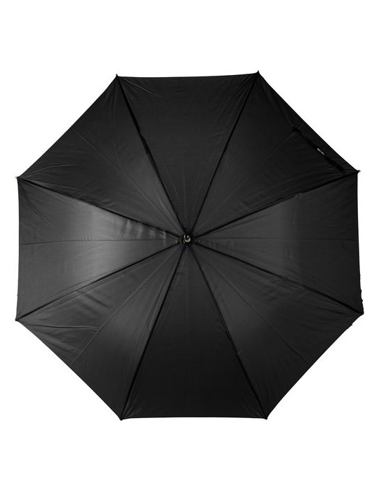Parapluie golf automatique en rPET 190T Milan Matières : PET recyclé Couleurs : noir