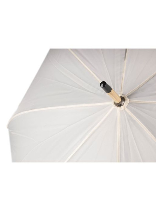 Parapluie golf automatique en rPET 190T Milan Matières : PET recyclé Couleurs : noir impression haute définition