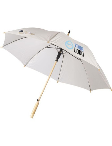 Parapluie golf automatique en rPET 190T Milan Matières : PET recyclé Couleurs : vert cadeau collaborateur premium