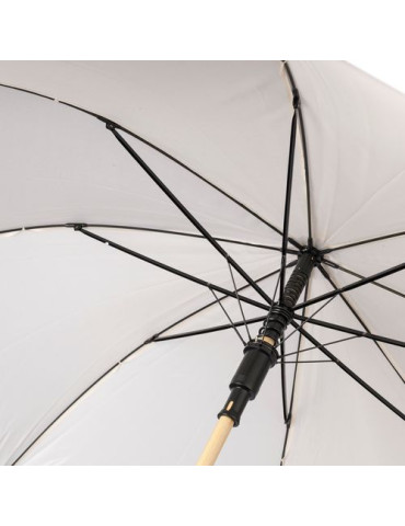 Parapluie golf automatique en rPET 190T Milan Matières : PET recyclé Couleurs : vert goodies publicitaire événementiel