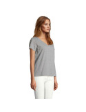 REGENT V WOMEN TEE-SHIRT FEMME Taille textile : S Couleurs : gris chiné cadeau affaires élégant