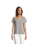 REGENT V WOMEN TEE-SHIRT FEMME Taille textile : XXL Couleurs : gris chiné accessoire événementiel unique