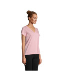 REGENT V WOMEN TEE-SHIRT FEMME Taille textile : S Couleurs : rose bonbon marquage couleur éclatante