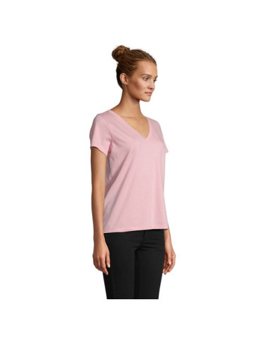 REGENT V WOMEN TEE-SHIRT FEMME Taille textile : XXL Couleurs : rose bonbon livraison express 24h 48h