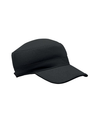 FIELD Casquette militaire 260 gr/m² Couleurs : noir