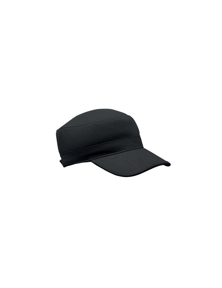 FIELD Casquette militaire 260 gr/m² Couleurs : noir
