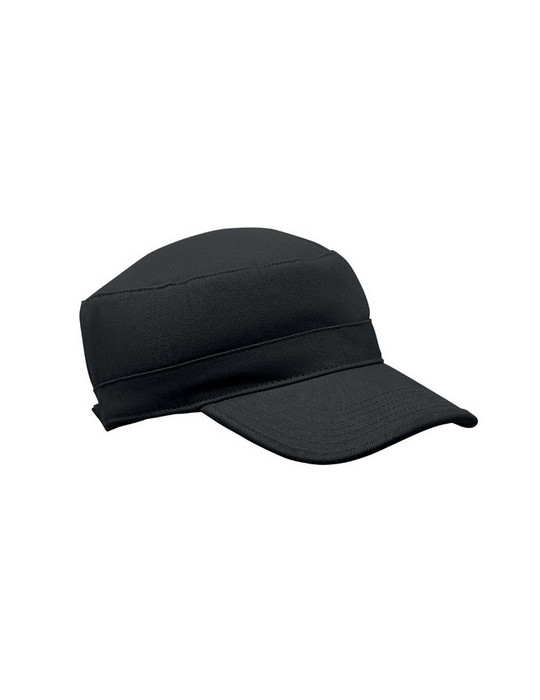 FIELD Casquette militaire 260 gr/m² Couleurs : noir