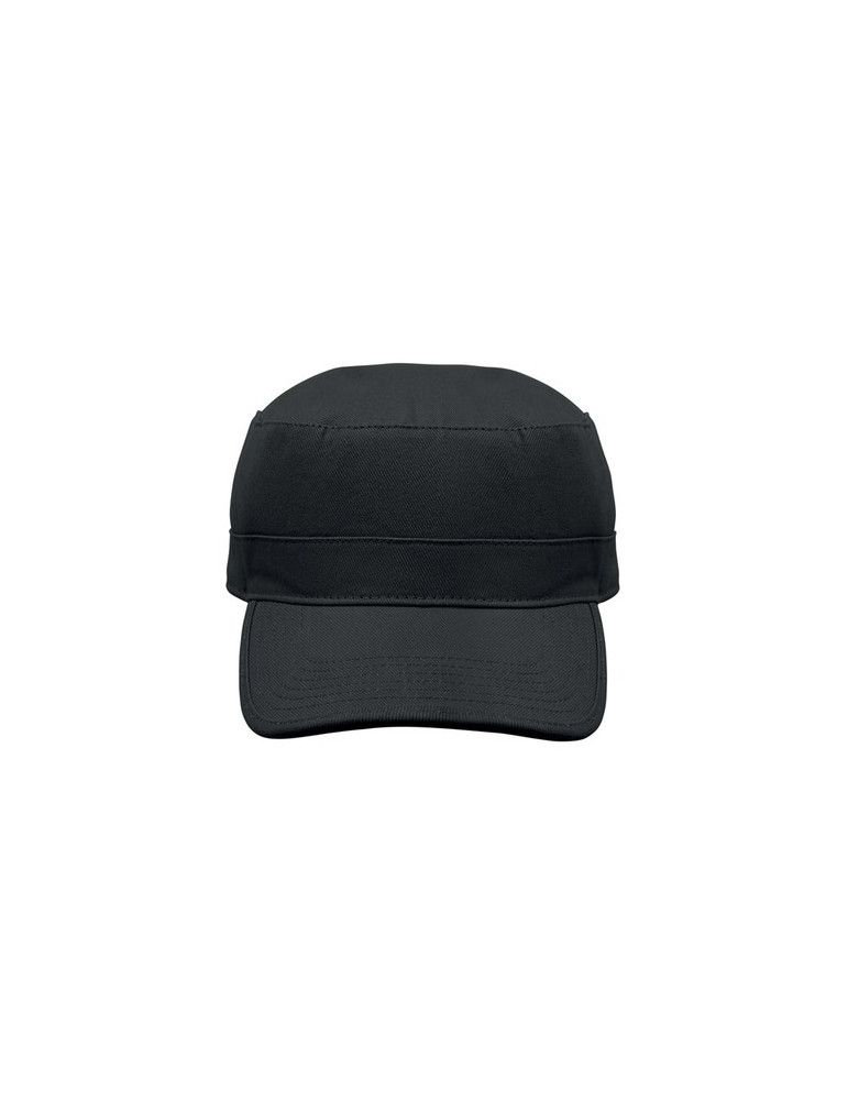FIELD Casquette militaire 260 gr/m² Couleurs : noir personnalisation rapide en France