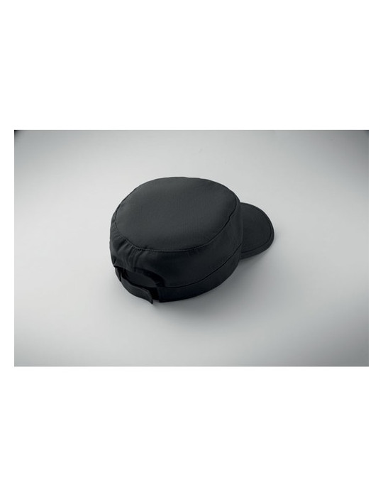 FIELD Casquette militaire 260 gr/m² Couleurs : noir impression haute définition