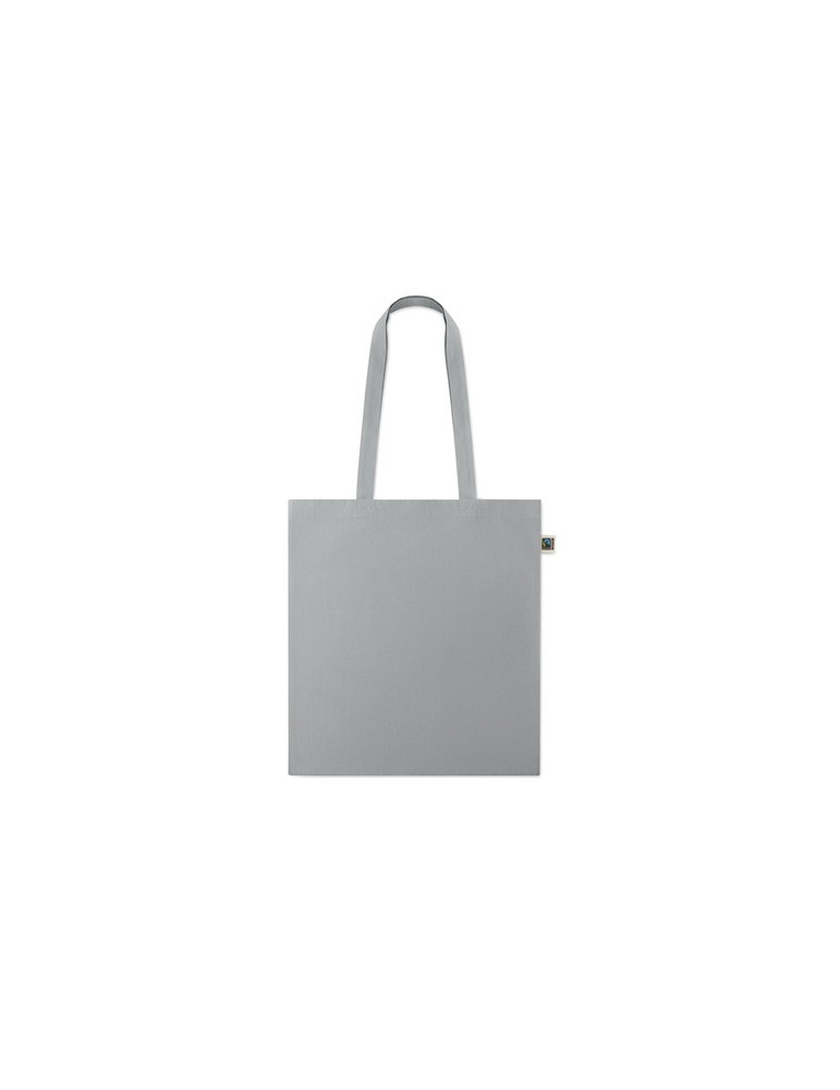 OSOLE+ COLOUR Sac shopping Fairtrade 180gr Couleurs : gris personnalisation sur mesure