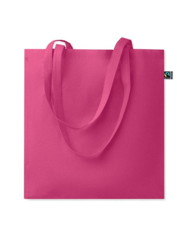OSOLE+ COLOUR Sac shopping Fairtrade 180gr Couleurs : fuchsia marquage laser ultra précis