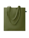 OSOLE+ COLOUR Sac shopping Fairtrade 180gr Couleurs : vert foncé cadeau entreprise pas cher