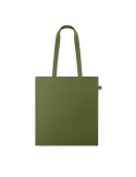 OSOLE+ COLOUR Sac shopping Fairtrade 180gr Couleurs : vert foncé goodies personnalisé en stock